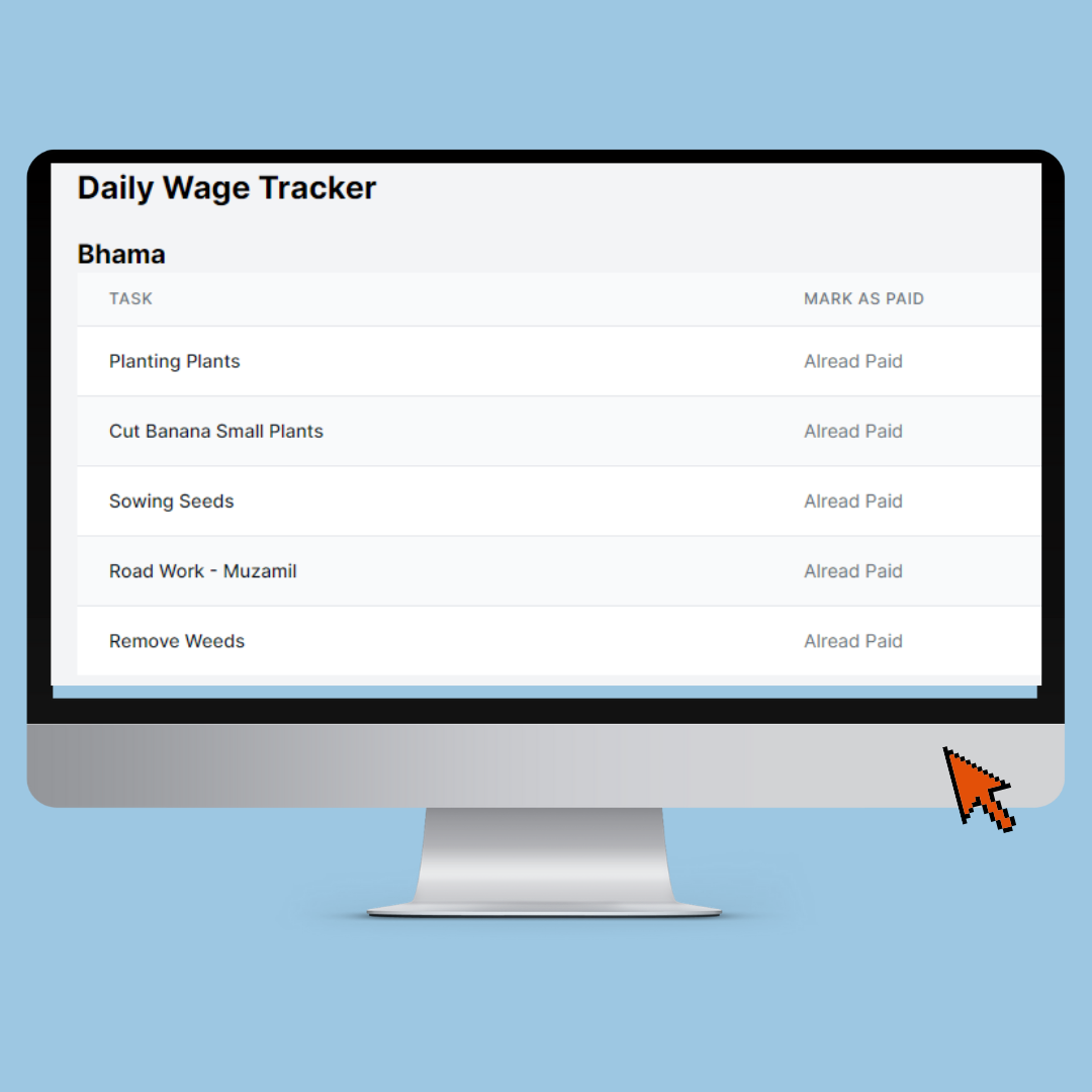 Daily Wage Tracker